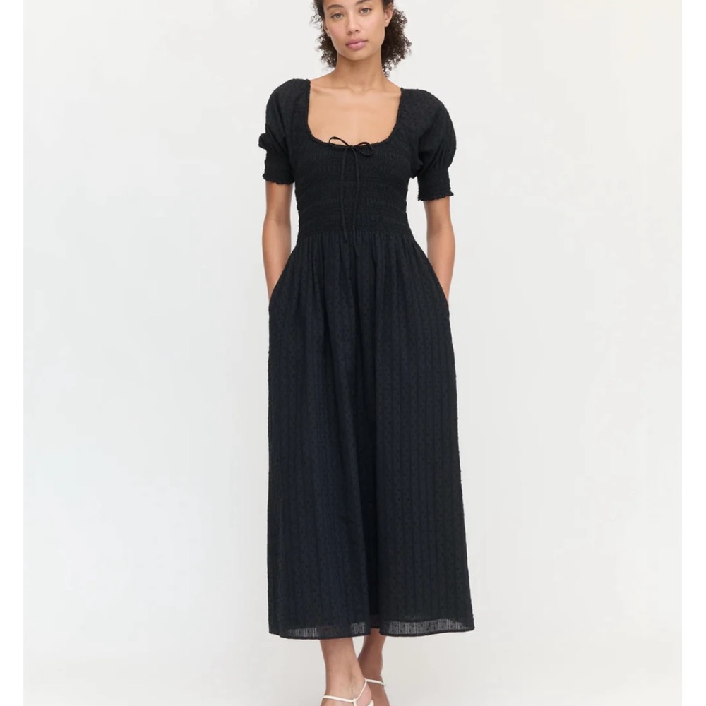 Hill House Black Midi Dress Timeless Elegance